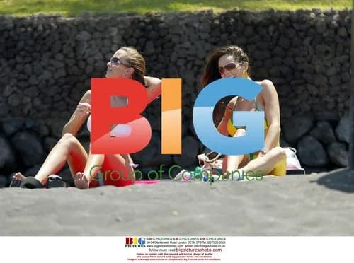 Glamour Models Jerri Byrne and Michelle Clack in Tenerife