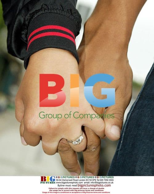 Charlotte Church and Kyle Johnson Engagement Stroll