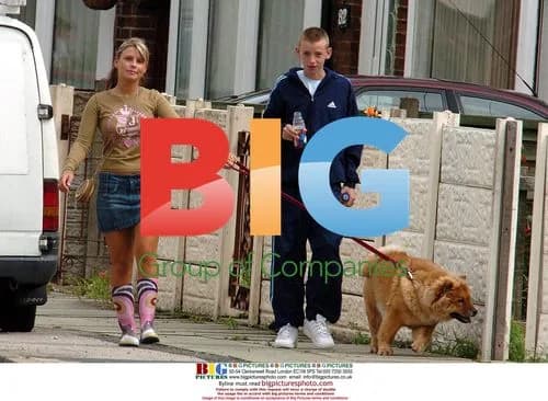 Coleen McLoughlin out with dog after engagement ring incident