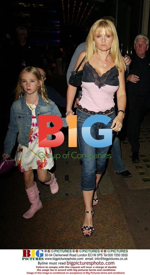 Daniella Westbrook Family After Film Screening