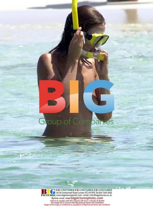 Jade Jagger on Holiday in Spain