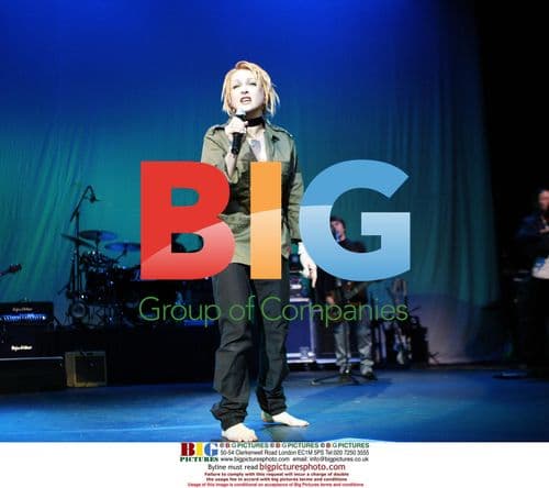 Cyndi Lauper Performing Live