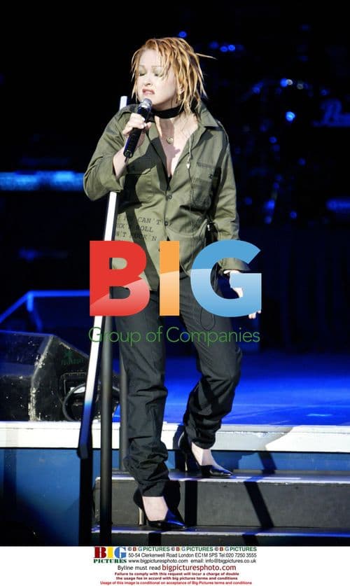 Cyndi Lauper Performing Live at The Grove