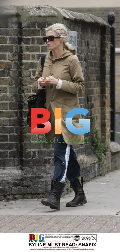 Model Laura Bailey out in North London