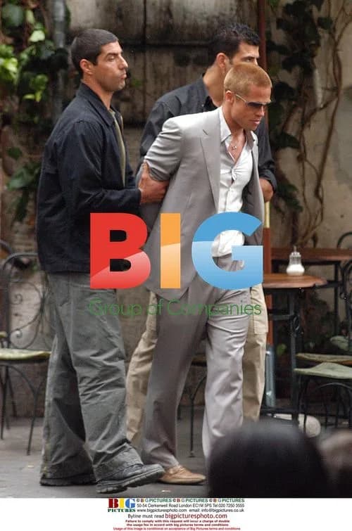 Brad Pitt Arrested on 'Ocean Twelve' Set