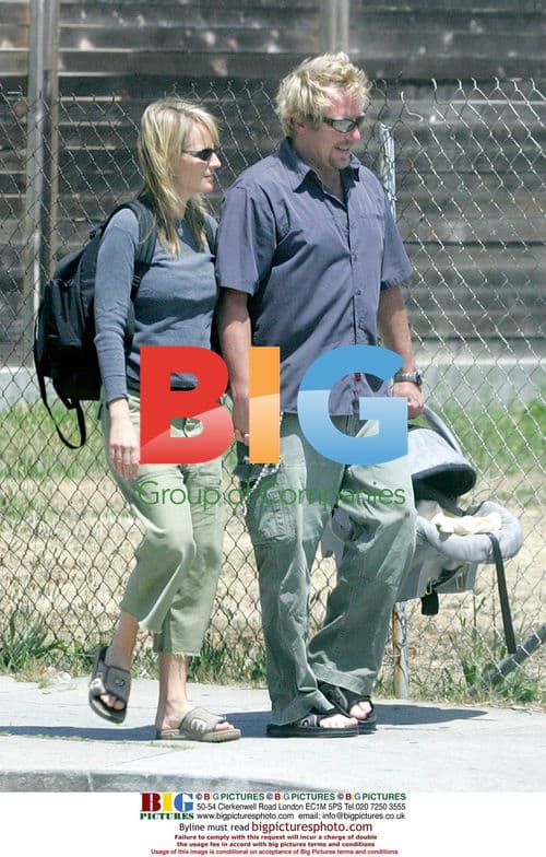 Helen Hunt and family out in Venice Beach