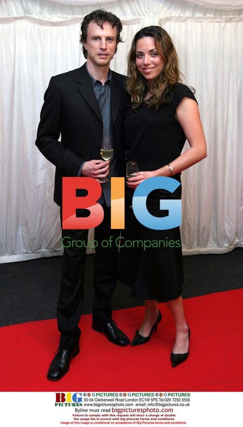 Jonathan Firth and Wife at ITV's Hell's Kitchen