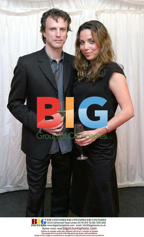 Jonathan Firth and Wife at Hell's Kitchen Event