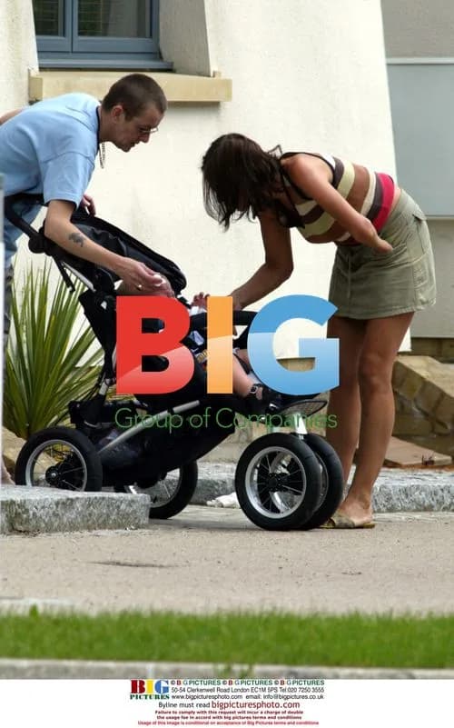 Jade Goody's mum comforts baby Bobby Jack