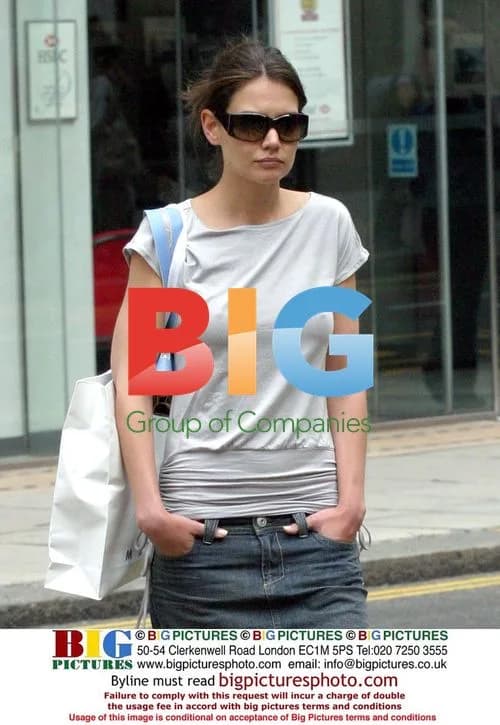 Katie Holmes Spotted Shopping in London
