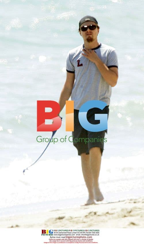 Leonardo DiCaprio and Gisele Bundchen at Malibu Beach House