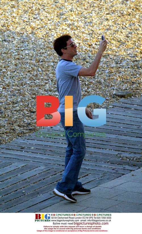 Steve Coogan with Ex-Girlfriend and Daughter