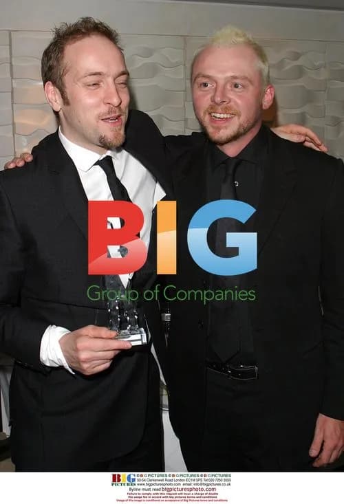 Darren Brown and Simon Pegg at 2004 Arena O2 X Club Awards