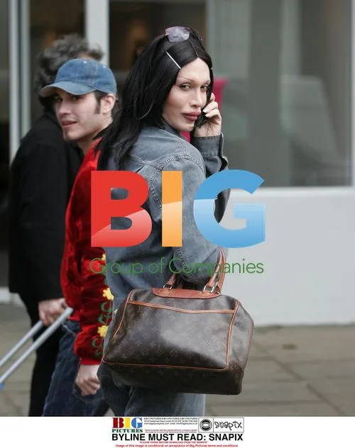 Pete Burns in North London