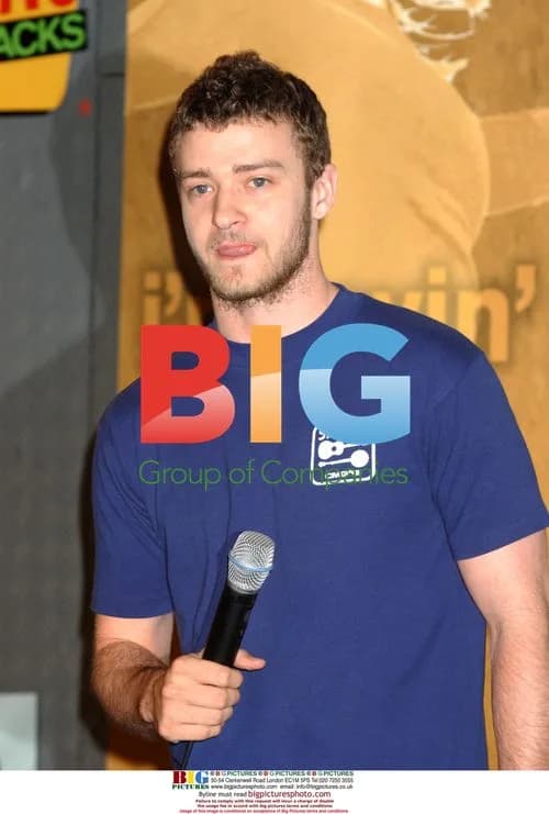 Justin Timberlake at McDonald's Promo