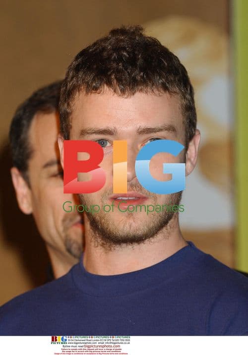 Justin Timberlake at McDonald's/Sony Promotion