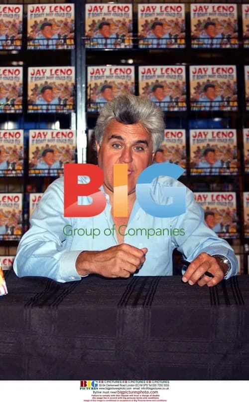 Jay Leno signs children's book at Borders