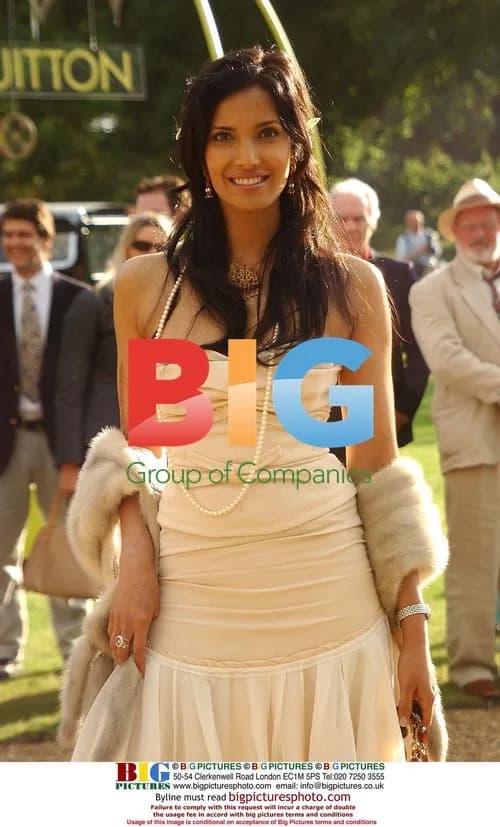Padma Lakshmi at Louis Vuitton Car Show