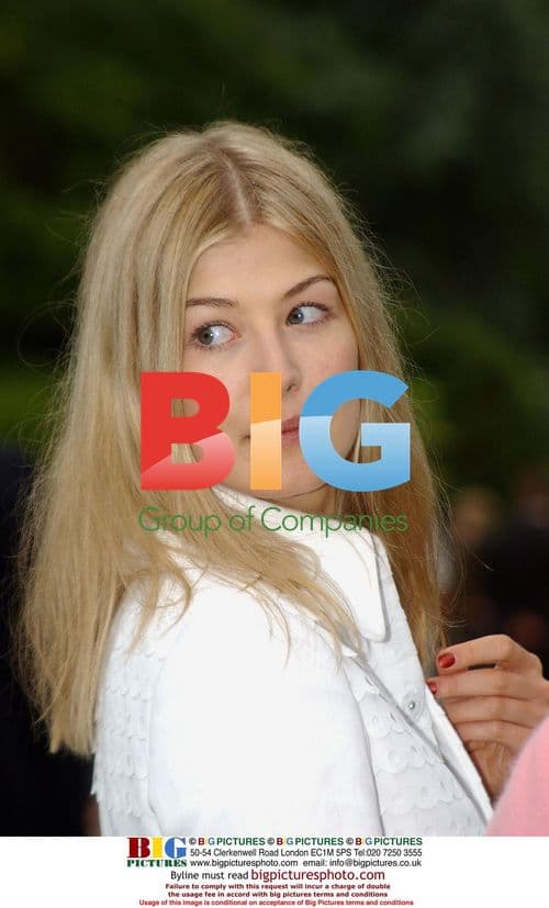 Rosamund Pike at Louis Vuitton Classic Car Show