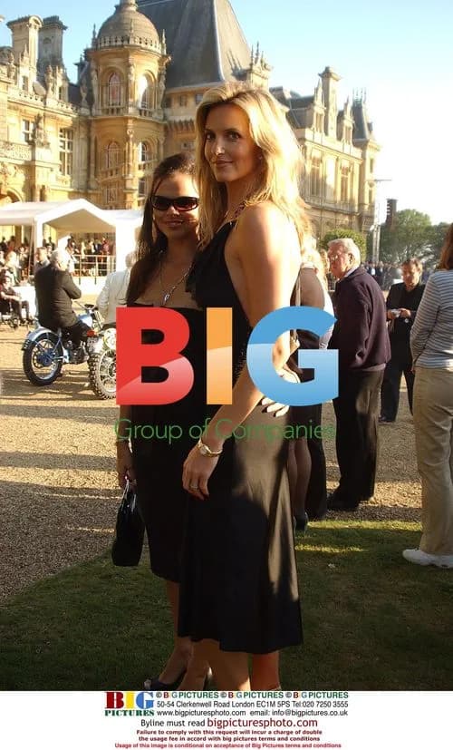 Penny Lancaster at Louis Vuitton Classic Car Show