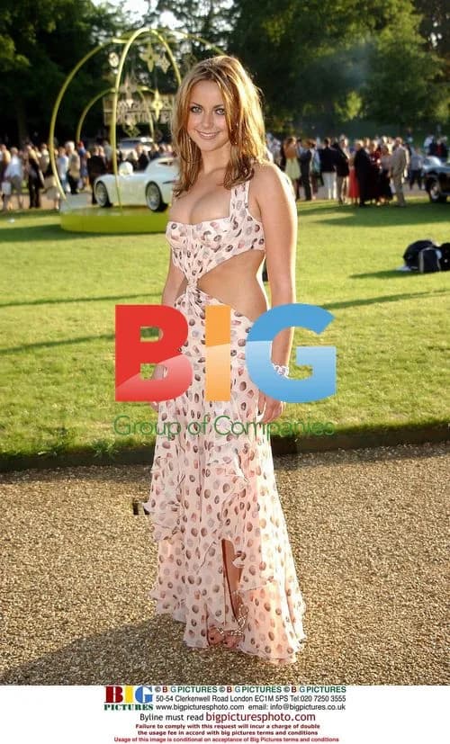 Charlotte Church at Louis Vuitton Car Show