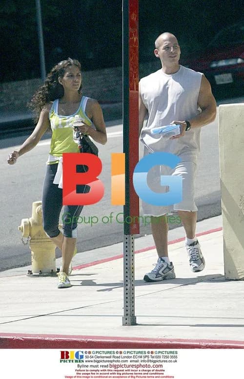 Halle Berry and Trainer in West Hollywood