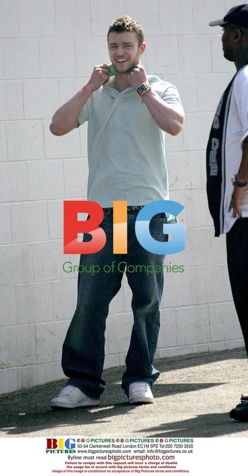 Justin Timberlake Hanging Out With Friends