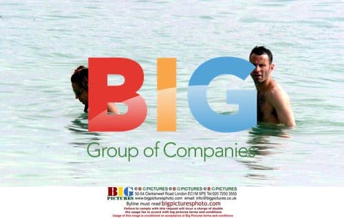 Ryan Giggs on Vacation in Barbados