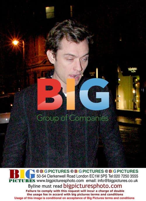 Jude Law Steps Out in London