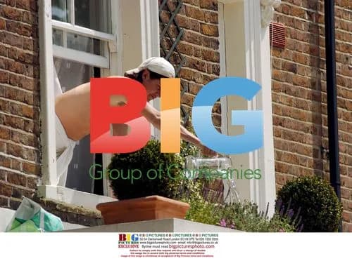 Vernon Kay Tends Flat Window Box