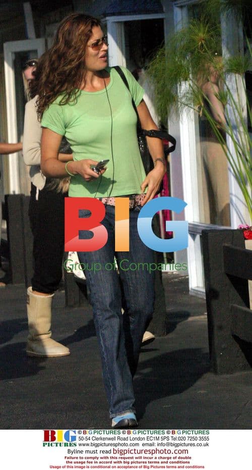Carre Otis Strolling in Malibu