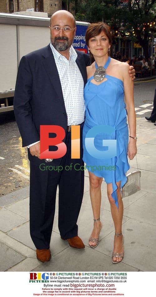 Richard Young and Wife at Private View