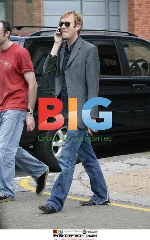 Rhys Ifans on Mobile in London