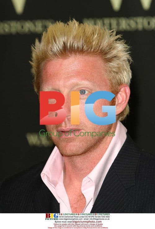 Boris Becker Book Signing