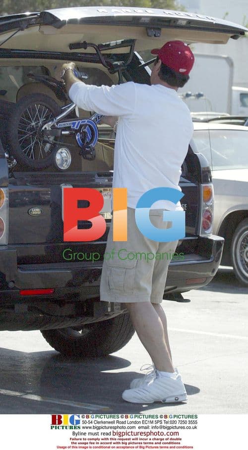 Dean Cain Buys First Bike for Son