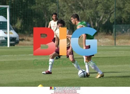 Cristiano Ronaldo and Tiago Training for Euro 2004