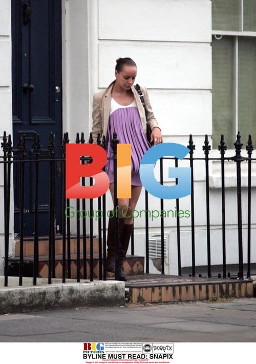 Samantha Morton Leaving House in North London