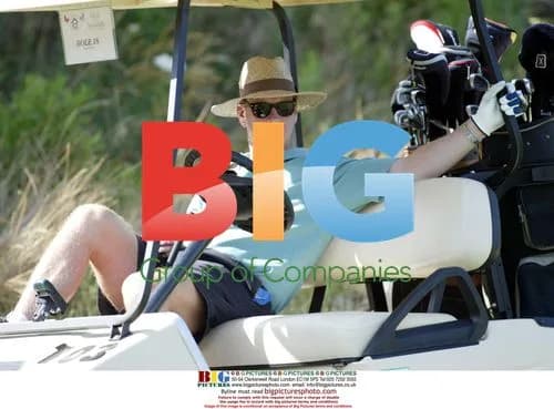 James Hewitt at Golf Tournament in Marbella