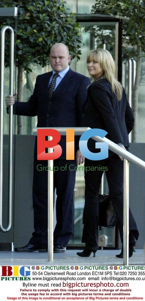 Claire King Arriving at Lowry Hotel for Donovan Filming