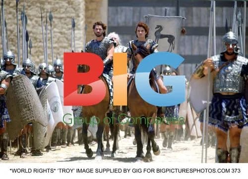 Epic 'Troy' Stars in Action