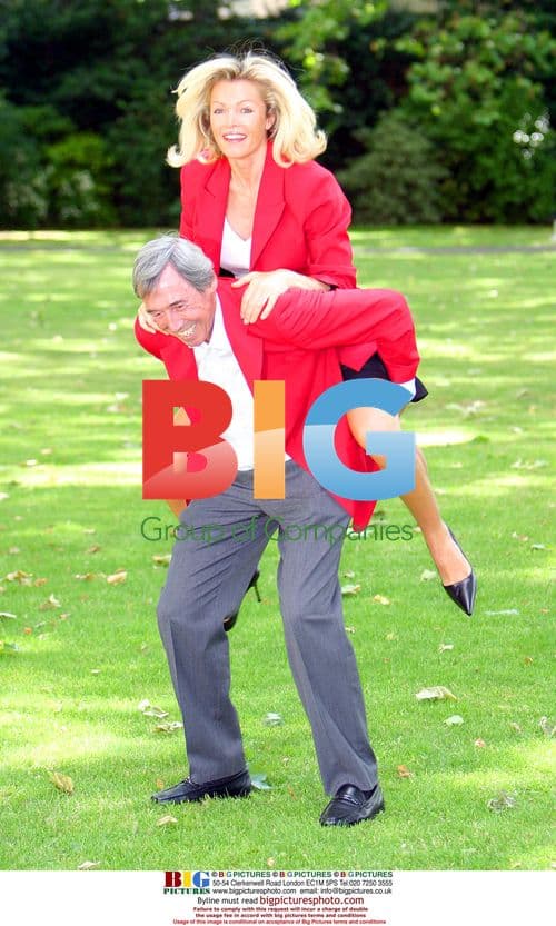 Nell McAndrew and Gordon Banks at Butlins Redcoats Relaunch