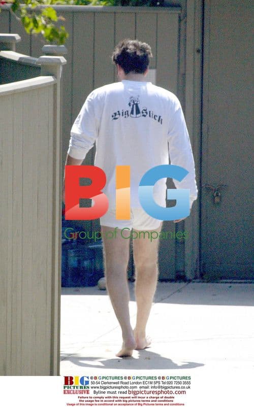 Ben Affleck Spotted in Underwear