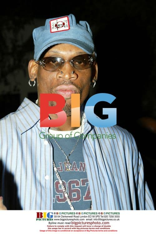 Dennis Rodman at Christian Audigier's Birthday