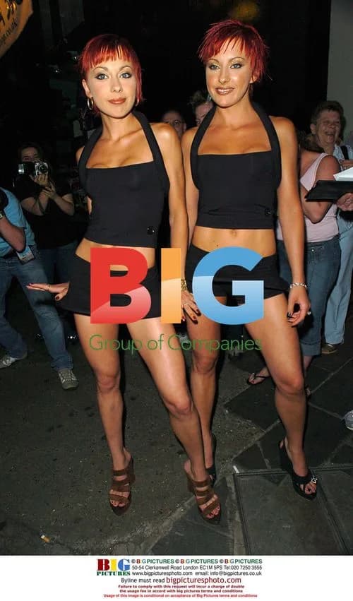 Cheeky Girls at Jennifer Ellison's 21st Birthday