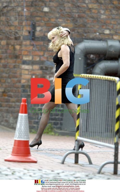 Beverley Callard on 'Coronation Street' Set