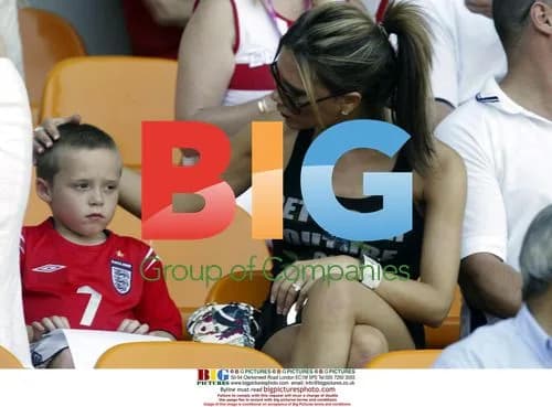 Victoria Beckham at Euro 2004 Game