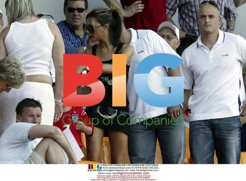 Victoria Beckham Supporting David at Euro 2004