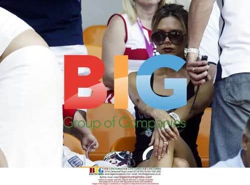 Victoria Beckham Supports David at Euro 2004