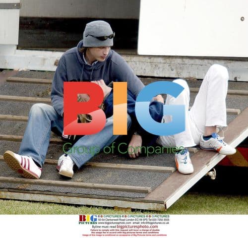 Jodie Kidd and Aidan Butler at Gumball 3000 Polo Match