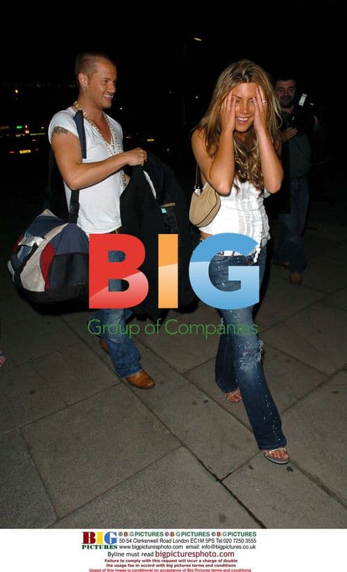 Emma Jones with Posh and Becks Lookalikes